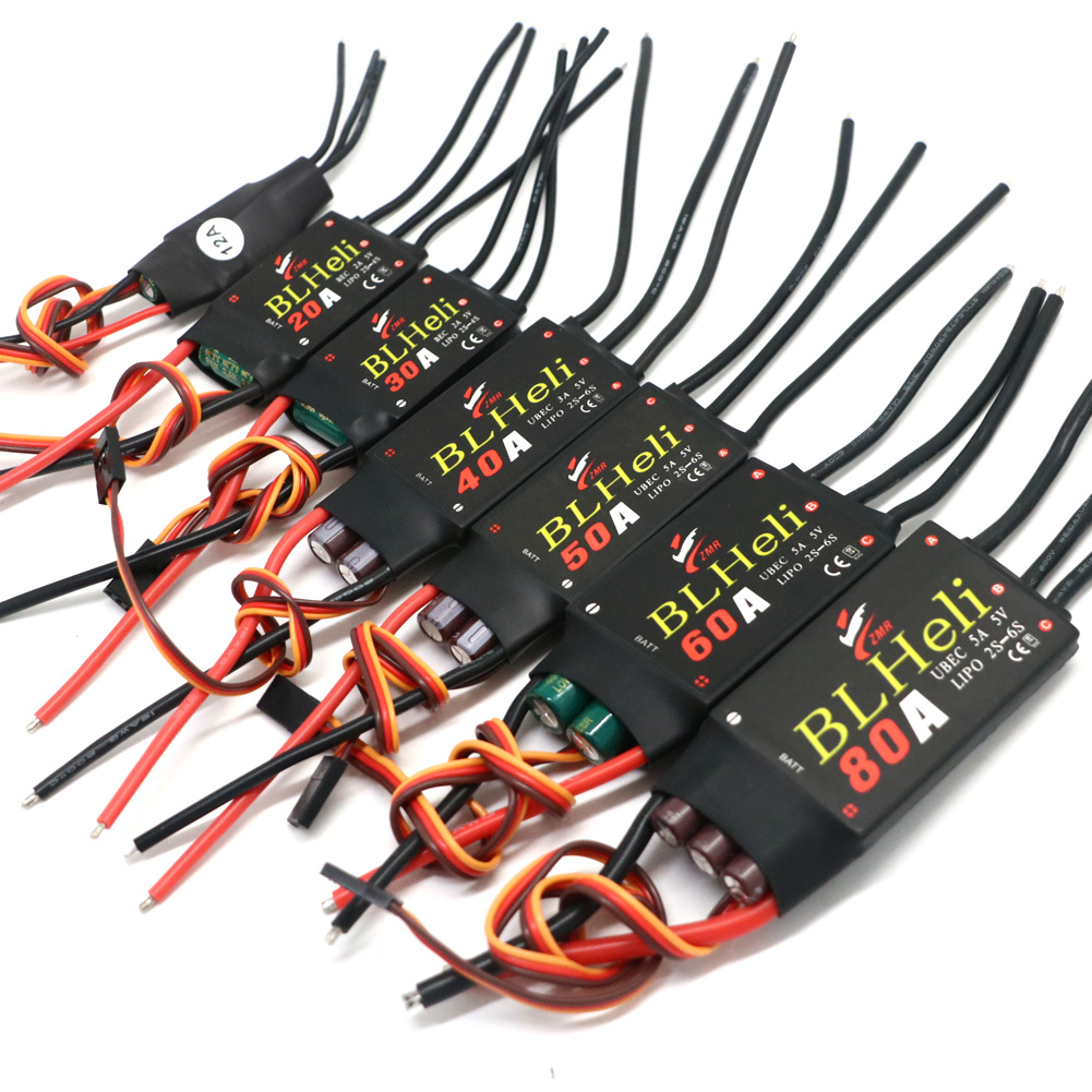 Fpv Drone Receiver - BLHeli Brushless ESC 80A 12A 20A