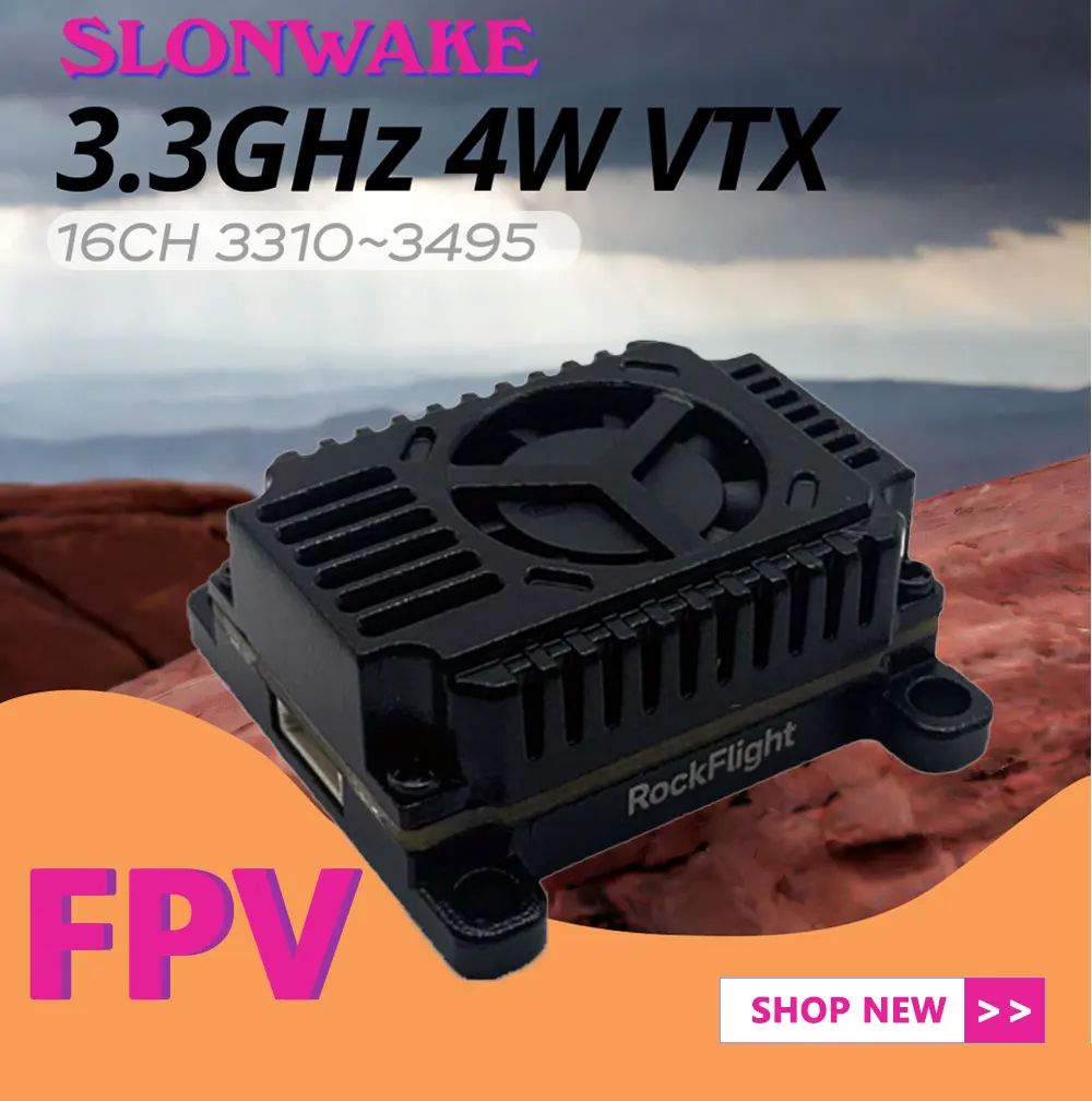 SLONWAKE FPV 3.3G 16CH 4000mW  - Fpv Drone Antenna ulasan dan harga