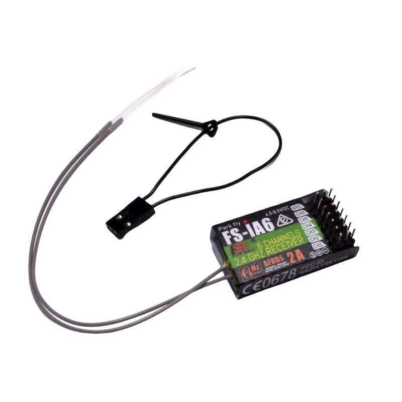 Flysky FS-IA6 Receiver 6CH Dua - Fpv Drone Antenna ulasan dan harga
