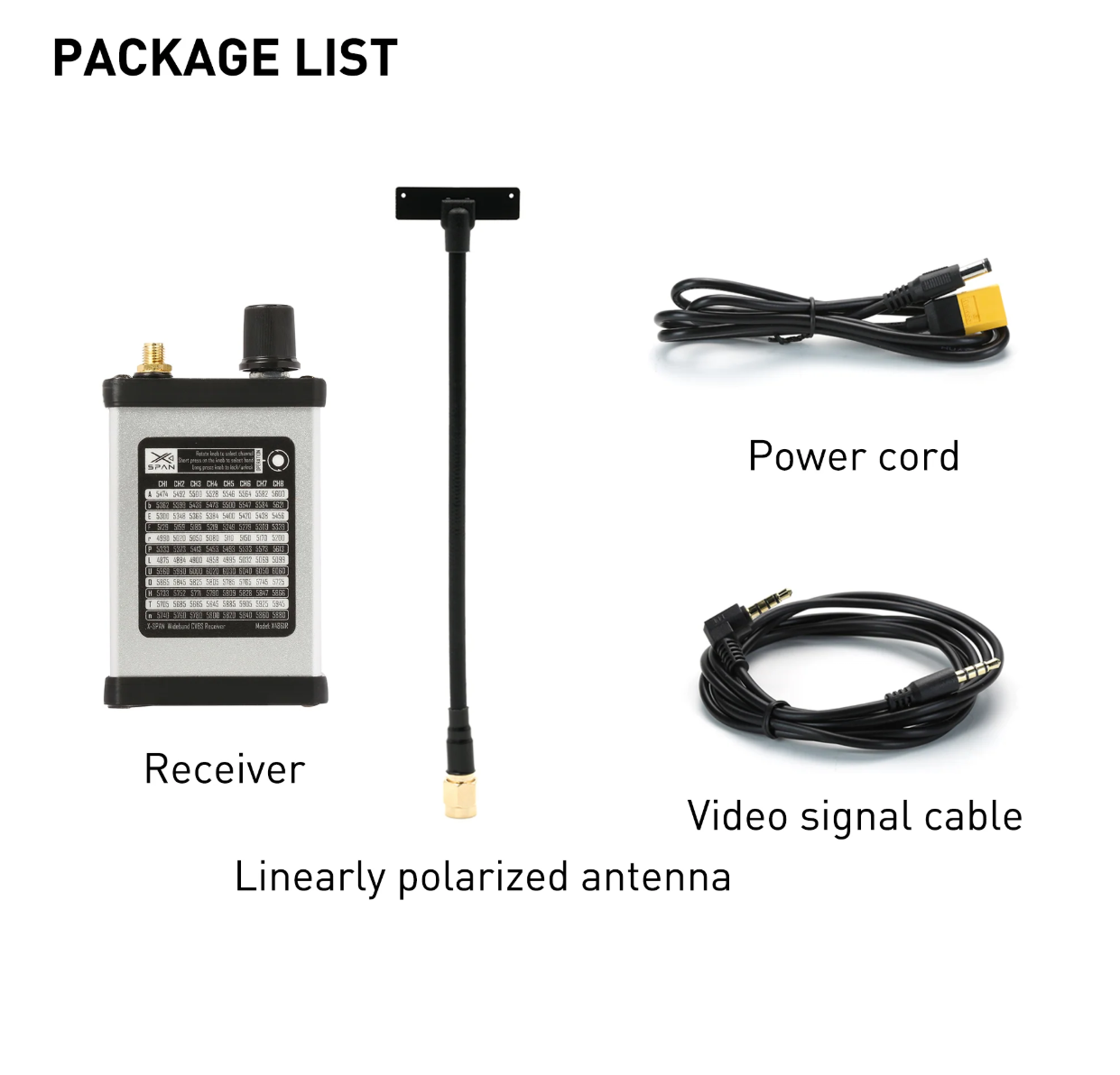 RushFpv 6.1G-7.2G / 4.8G-6.1G  - Fpv Drone Receiver ulasan dan harga