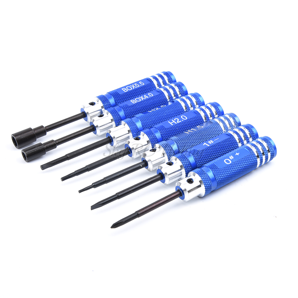 7PCS/Set 0/1/1.5/2/2.5/4/5.5mm - Fpv Drone Tool Kit ulasan dan harga