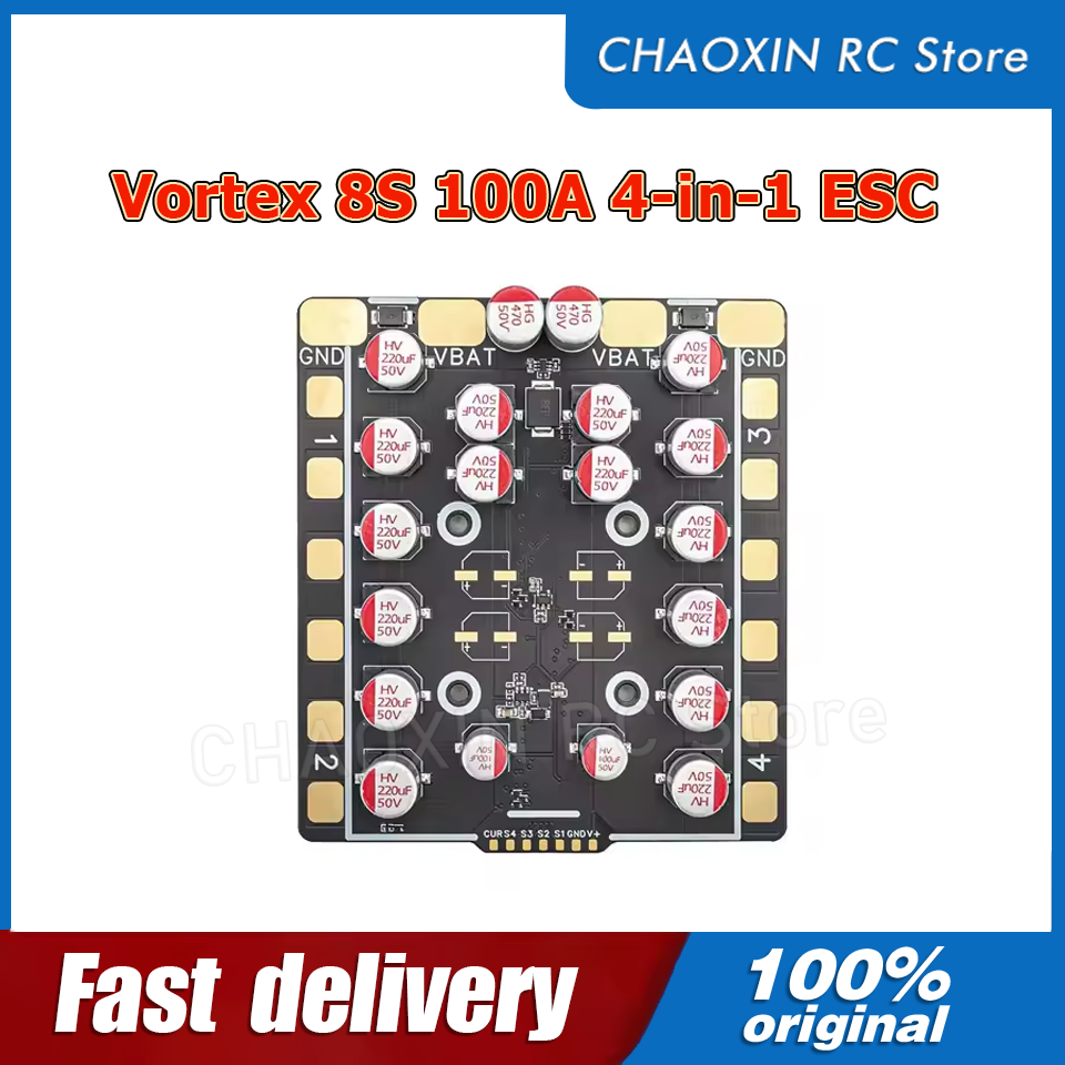 Vortex 8S 100A 4-in-1 ESC BLS  - Fpv Drone Esc ulasan dan harga