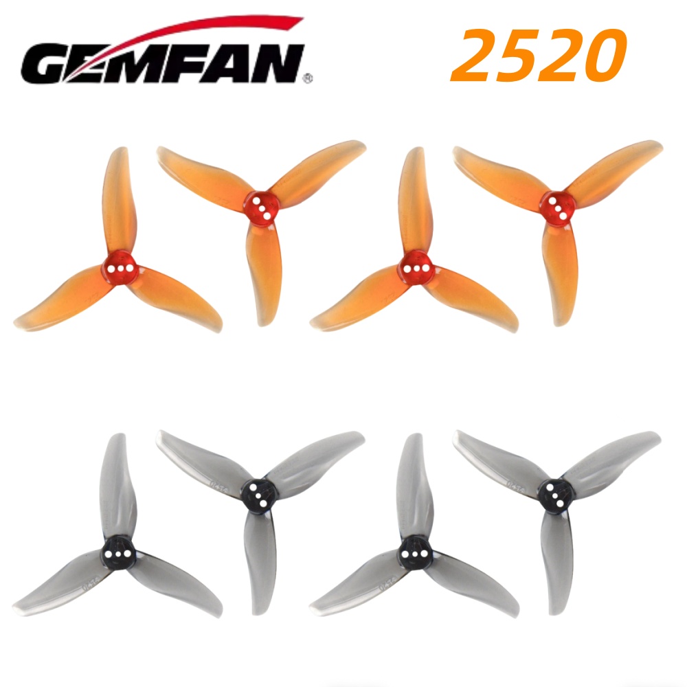 4Pairs Gemfan Hurricane 2520 2 - Fpv Drone Propeller ulasan dan harga