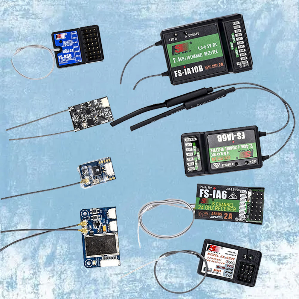 Flysky RC Receiver FS-IA6 IA6B - Fpv Drone Receiver ulasan dan harga