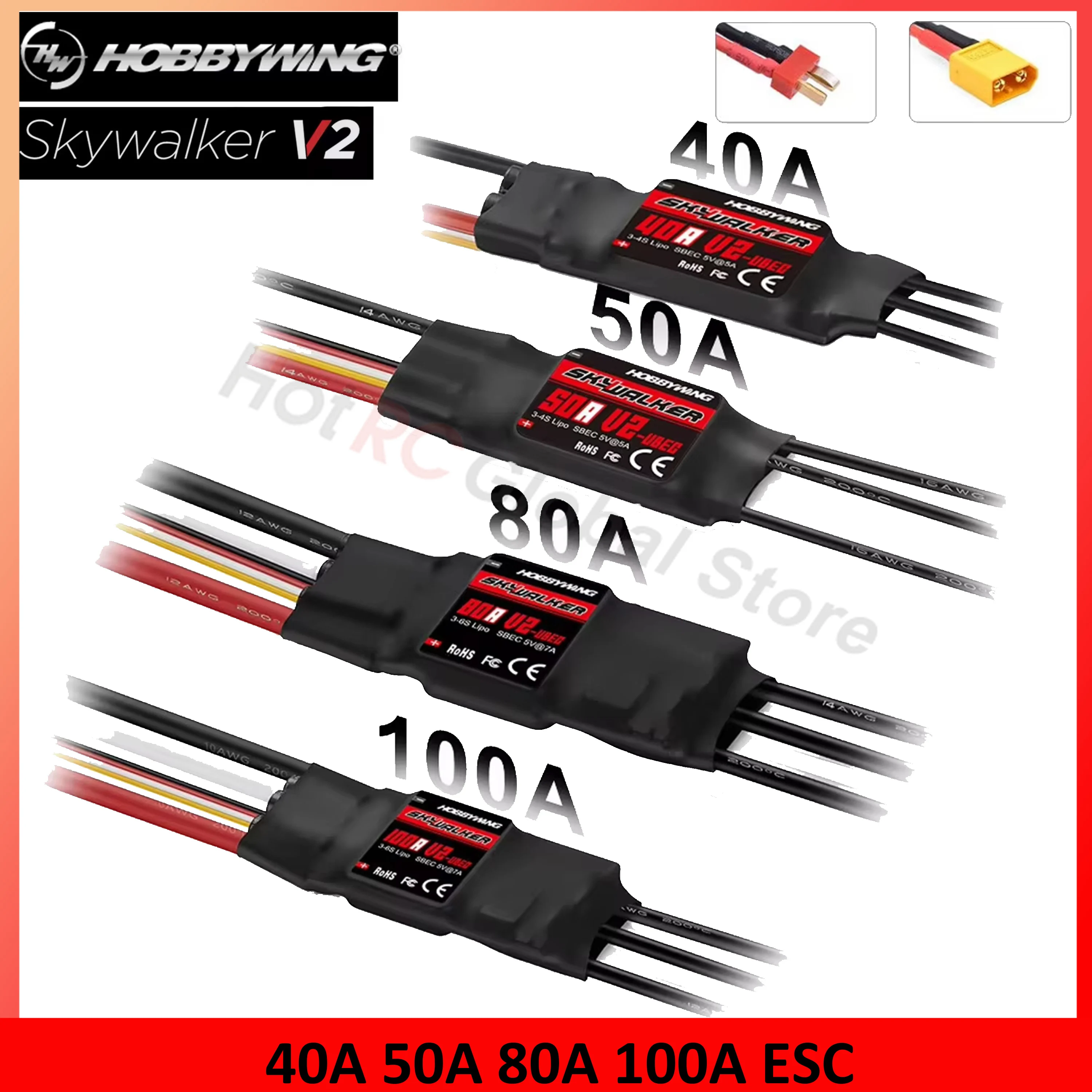 HOBBYWING Skywalker V2 Series  - Fpv Drone Esc ulasan dan harga