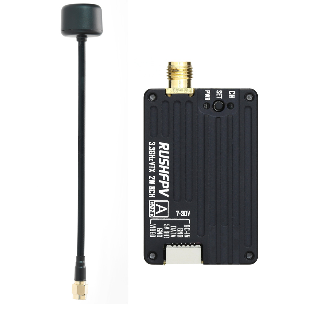 RUSHFPV 3.3G 2W VTX Transmitte - Fpv Drone Antenna ulasan dan harga