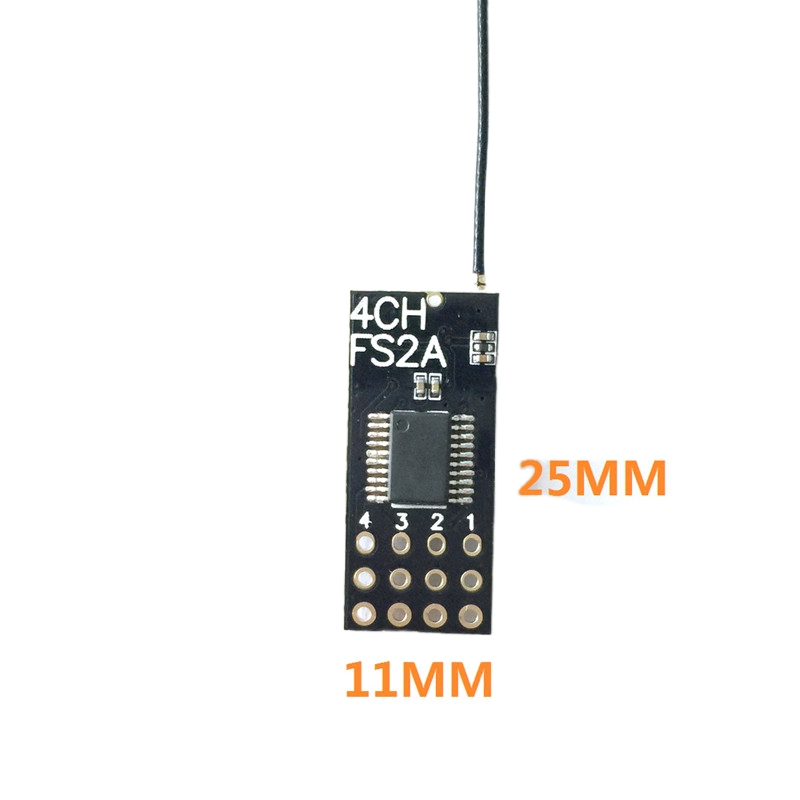 Flysky FS2A Mini Receiver 4CH  - Fpv Drone Battery ulasan dan harga