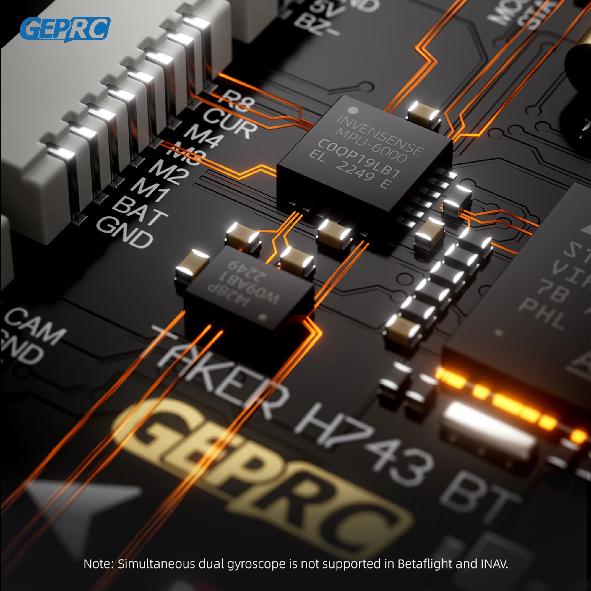 GEPRC TAKER H743 BT 32Bit 65A  - Fpv Drone Esc ulasan dan harga