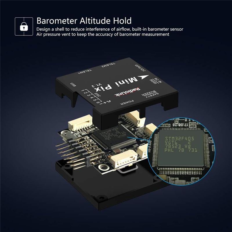 A49K-Radiolink Mini PIX Flight - Fpv Drone Quadcopter ulasan dan harga