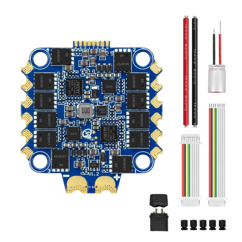 SEQURE Blueson A2 6S | 8S 70A  - Fpv Drone Esc ulasan dan harga