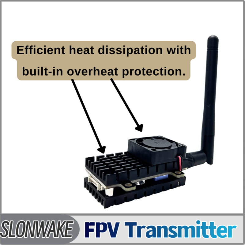 SLONWAKE 5.8G 3000mW Simulatio - Fpv Drone Vtx ulasan dan harga