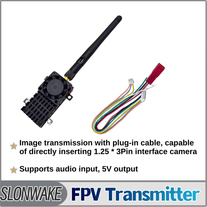 SLONWAKE 5.8G 3000mW Simulatio - Fpv Drone Vtx ulasan dan harga
