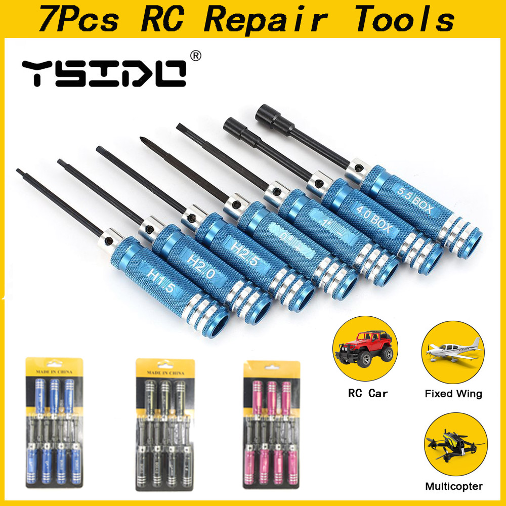 YSIDO 7Pcs 1.5 2.0 2.5mm Hex S - Fpv Drone Tool Kit ulasan dan harga