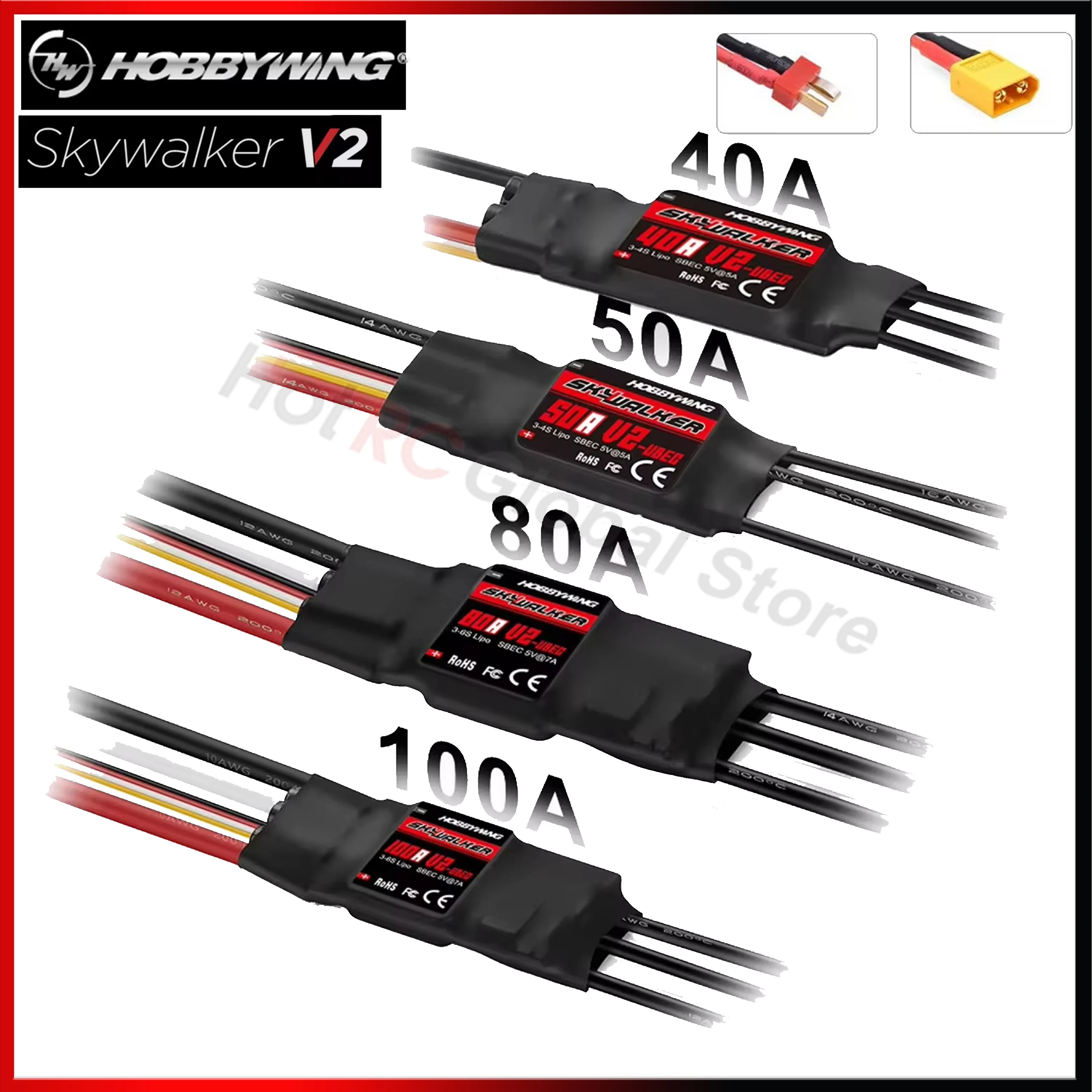 HOBBYWING Skywalker V2 Series  - Fpv Drone Esc ulasan dan harga