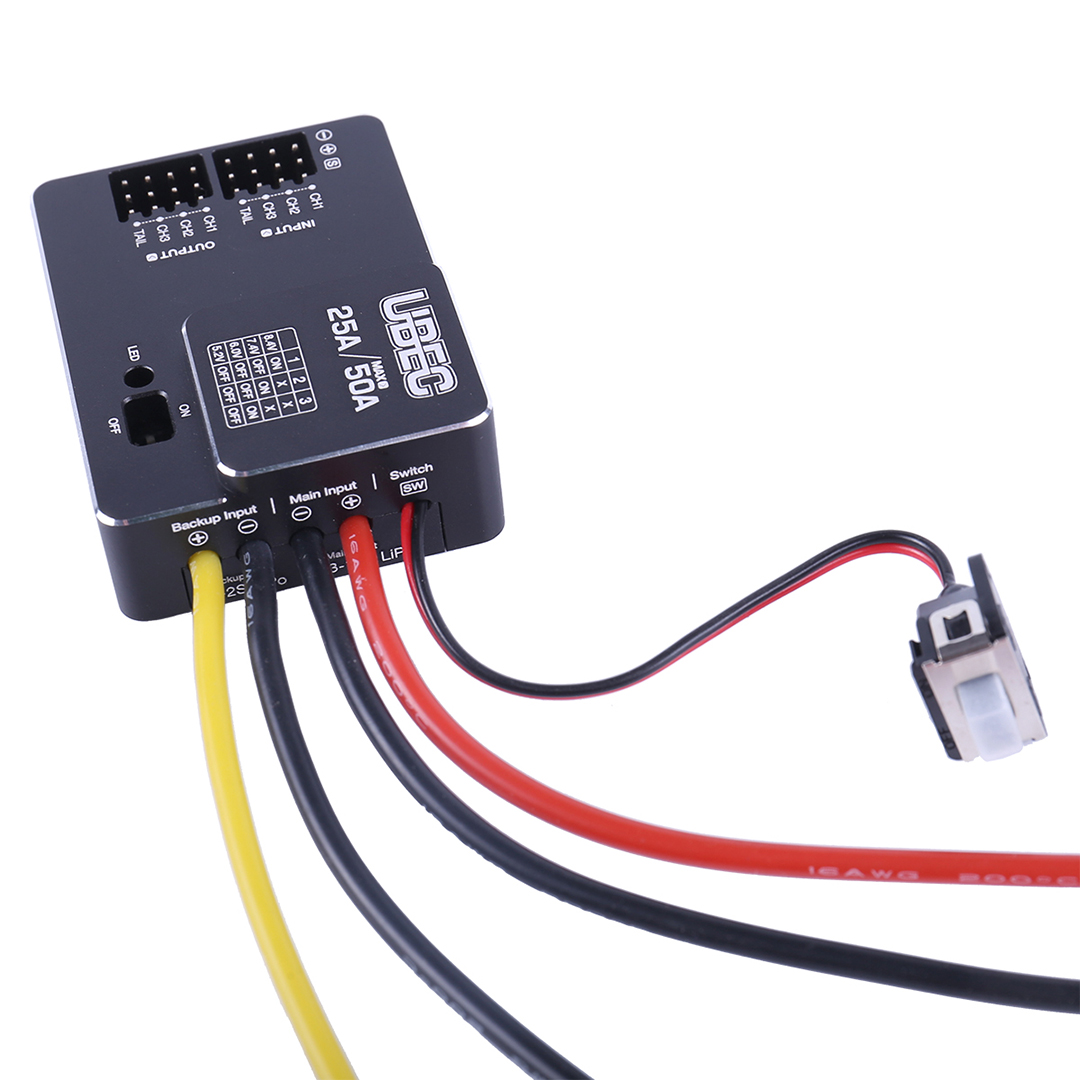 Hobbywing UBEC 25A HV 3-18S Mo - Fpv Drone Esc ulasan dan harga